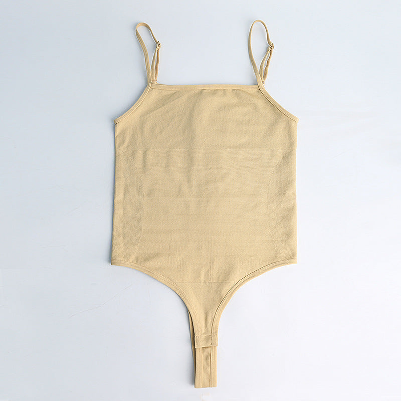 Breasted Belly Contracting Sling One-piece Corset