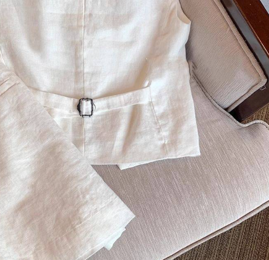 Fashionable High-end Old Money Style Sleeveless Vest Western Style