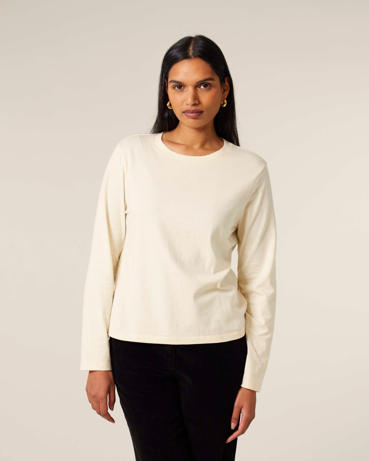 Organic Colours Long Sleeve T-shirt: Womens