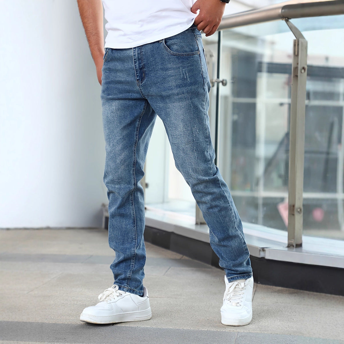 Men's Jeans Stretch Technology Slimming